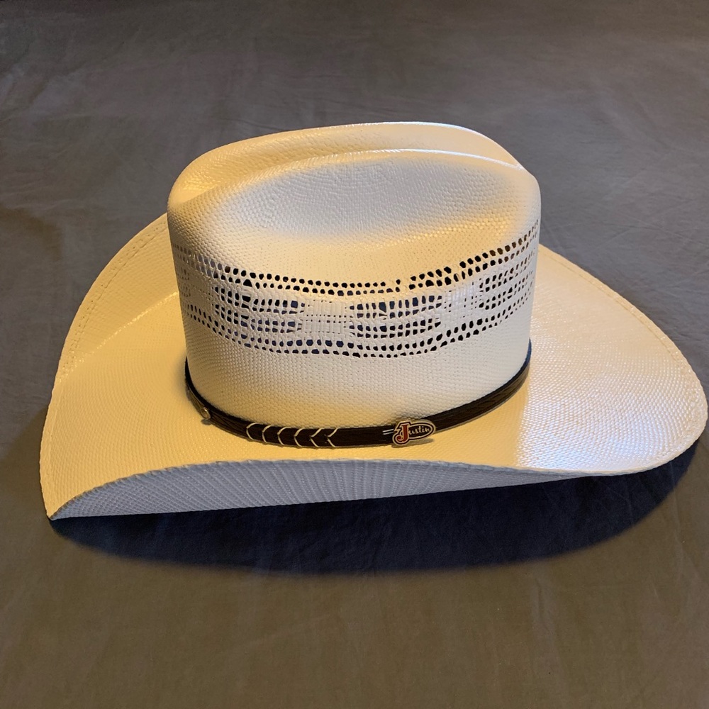 Justin Vented Straw Cowboy Hat